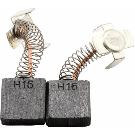 Balais De Charbon Pour Hitachi Scie C 15FA - 7x17x17mm 3 Balais De Charbon Pour Hitachi Scie C 15FA - 7x17x17mm
