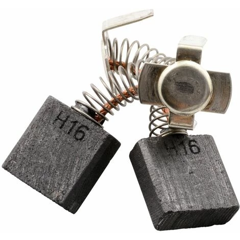 Balais De Charbon Pour Hitachi Coupe-haie F-1000A - 7x17x17mm 4 Balais De Charbon Pour Hitachi Coupe-haie F-1000A - 7x17x17mm – Image 2