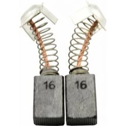 Balais De Charbon Pour Hitachi Scie F 8FC - 7x11x17mm - Remplace 999043 & 999073