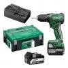 PERCEUSE VISSEUSE HIKOKI HITACHI DS18DD Brushless (2 X 5Ah) 18v 55Nm -HITACHI Soldes 50343494 1