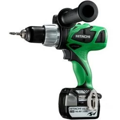 Perceuse Percussion 13 Mm Visseuse 14,4 V - 3 Ah Li-ion 74Nm - HITACHI - DV 14DBL