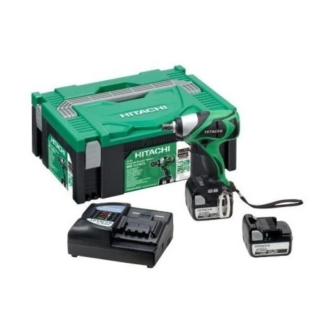 Visseuse à Choc 14,4 V - 5 Ah Li-ion - 160Nm - HITACHI - WH 14DBDL 5A 4 Visseuse à Choc 14,4 V - 5 Ah Li-ion - 160Nm - HITACHI - WH 14DBDL 5A – Image 2